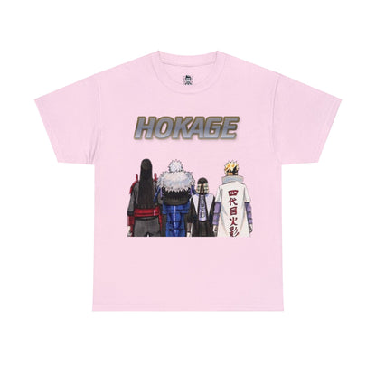 T-shirt manga naruto  HOKAGE rose