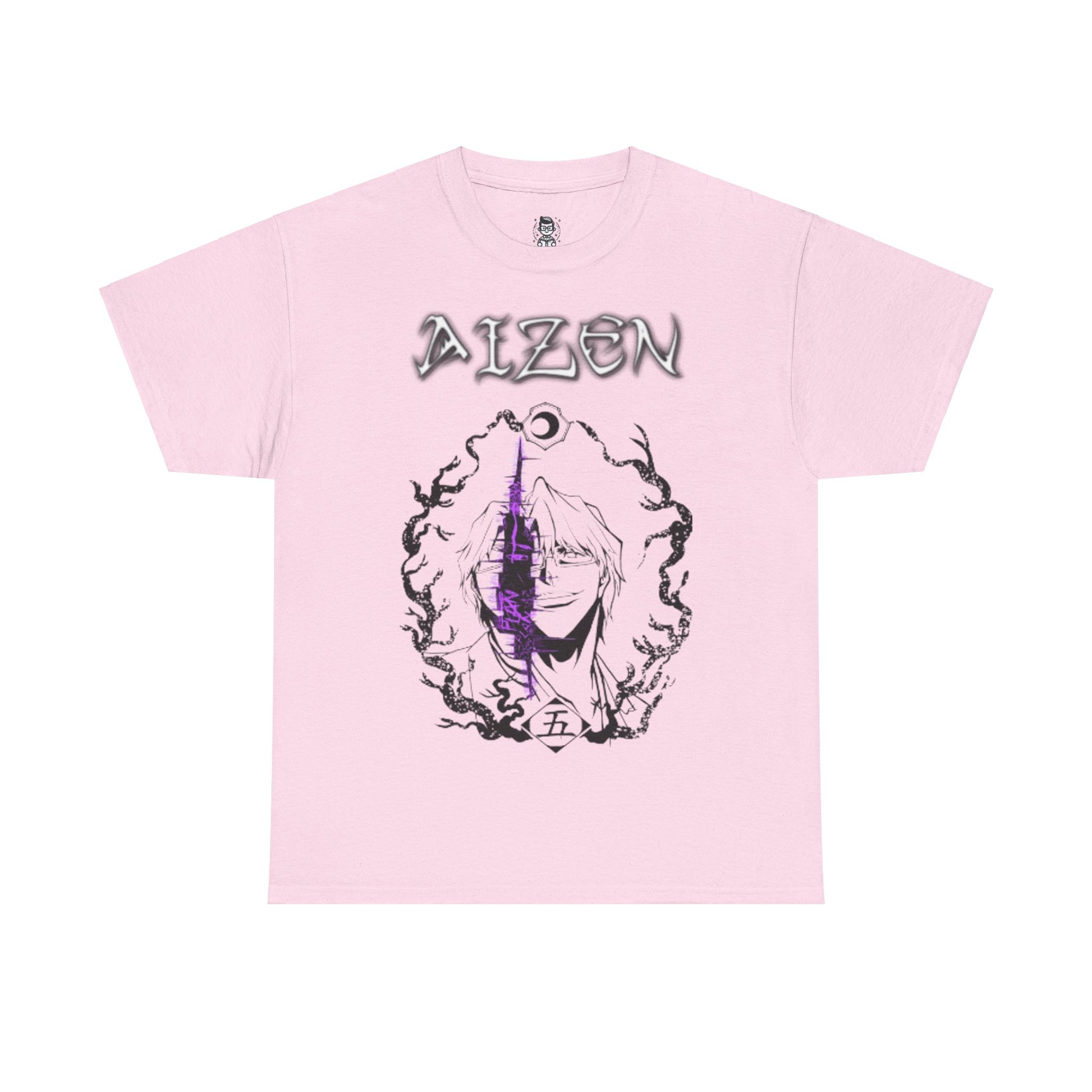 t-shirt manga bleach aizen rose