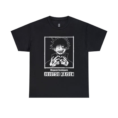 T-shirt manga JUJUTSU KAISEN megumi noir