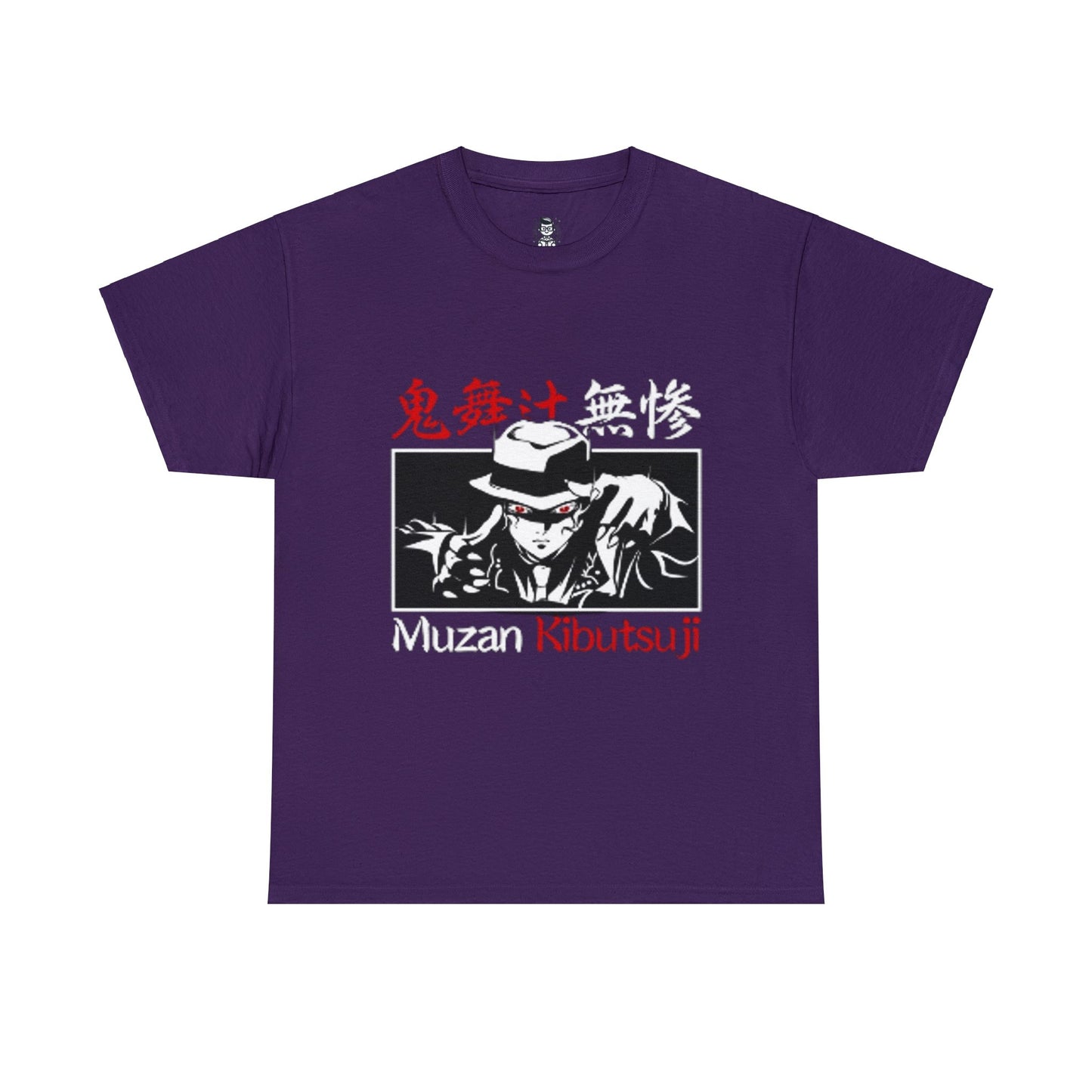 t-shirt manga DEMON SLAYER muzan violet