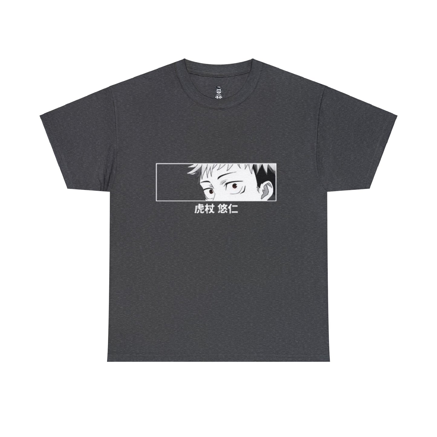 T-shirt manga JUJUTSU KAISEN yuji gris foncé