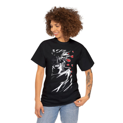 T-shirt manga NARUTO pain akatsuki noir pour femme