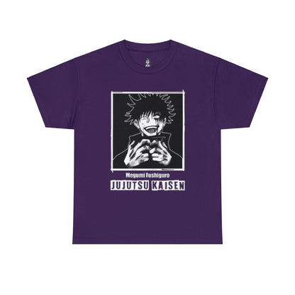 T-shirt manga JUJUTSU KAISEN megumi violet