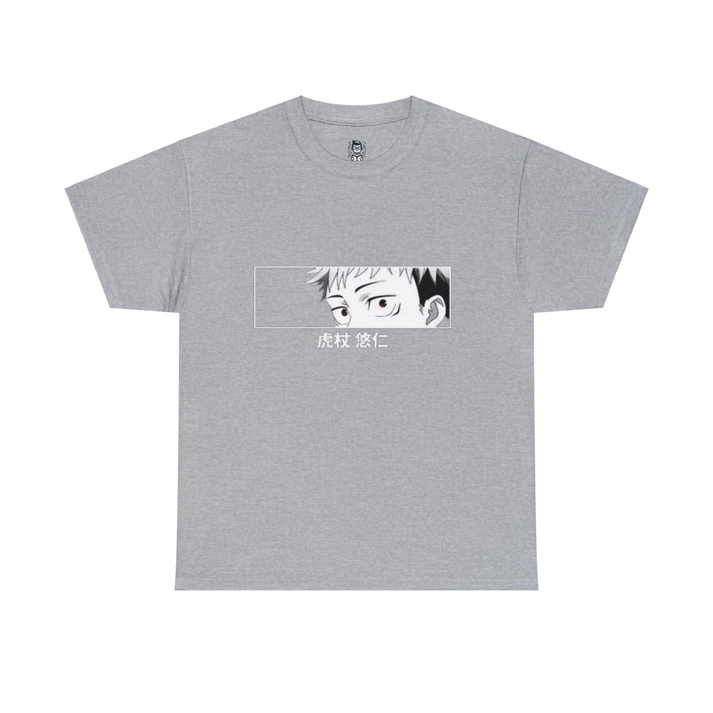 T-shirt manga JUJUTSU KAISEN yuji gris