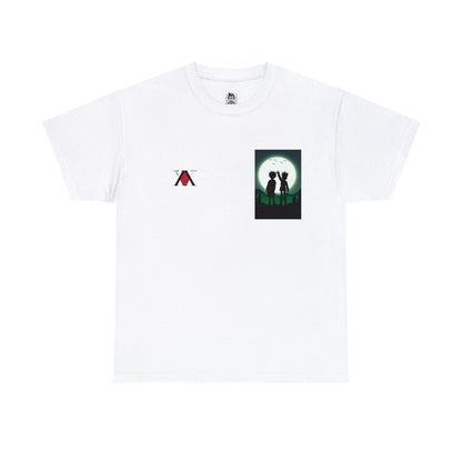 T-shirt manga HUNTER X HUNTER dessin blanc