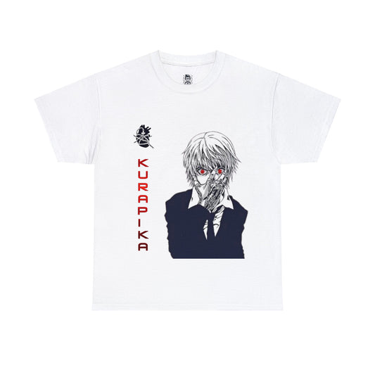 T-shirt manga hunter x hunter kurapika blanc