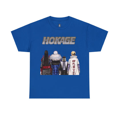 T-shirt manga naruto  HOKAGE bleu