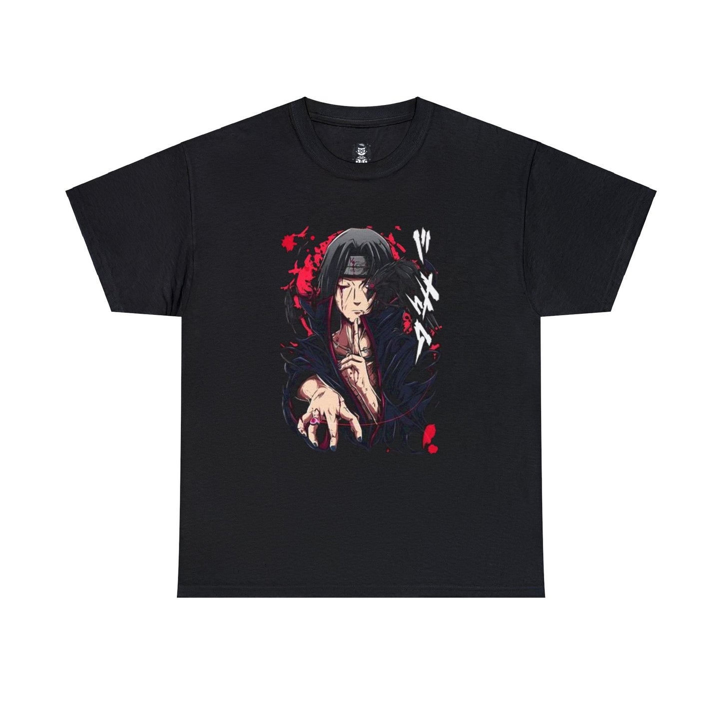 T-shirt manga naruto itachi akatsuki noir