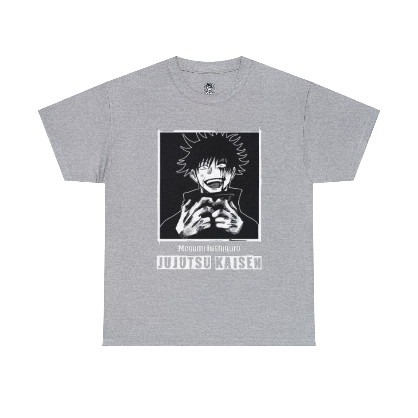 T-shirt manga JUJUTSU KAISEN megumi gris