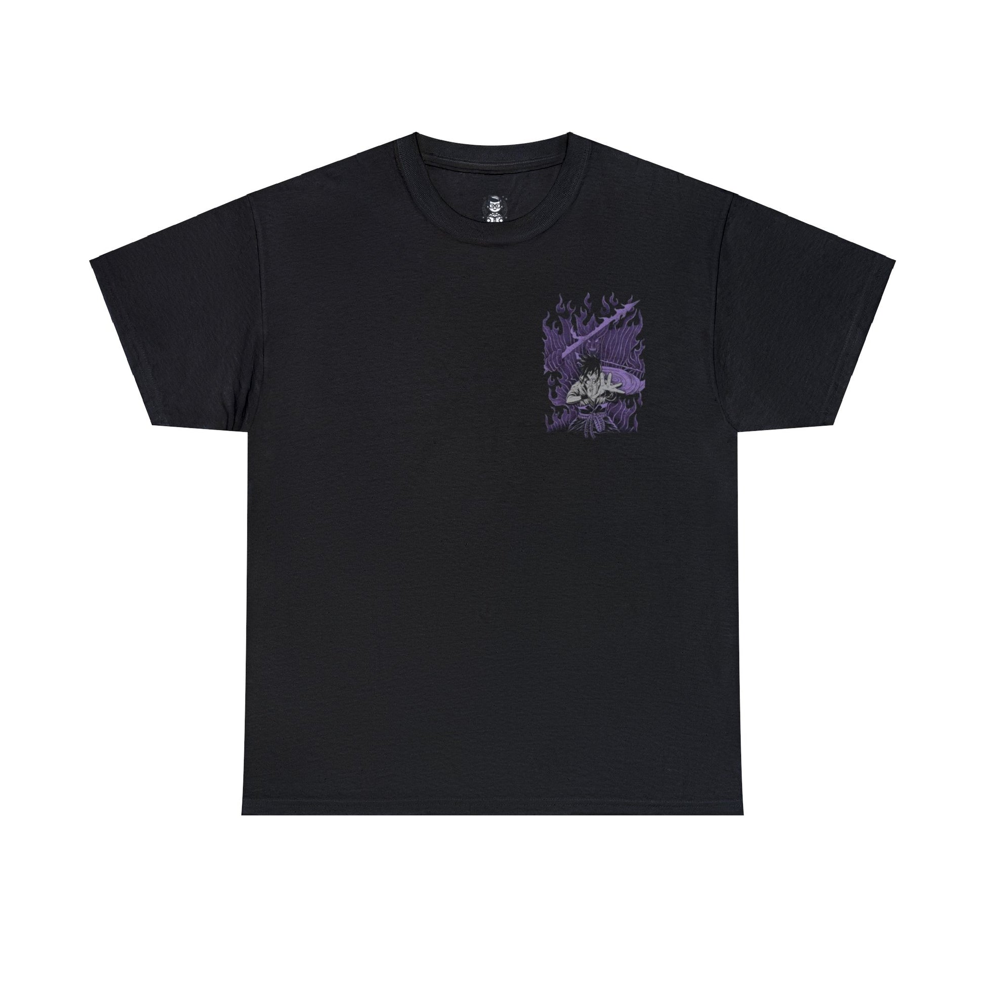 T-shirt manga naruto sasuke susano noir 