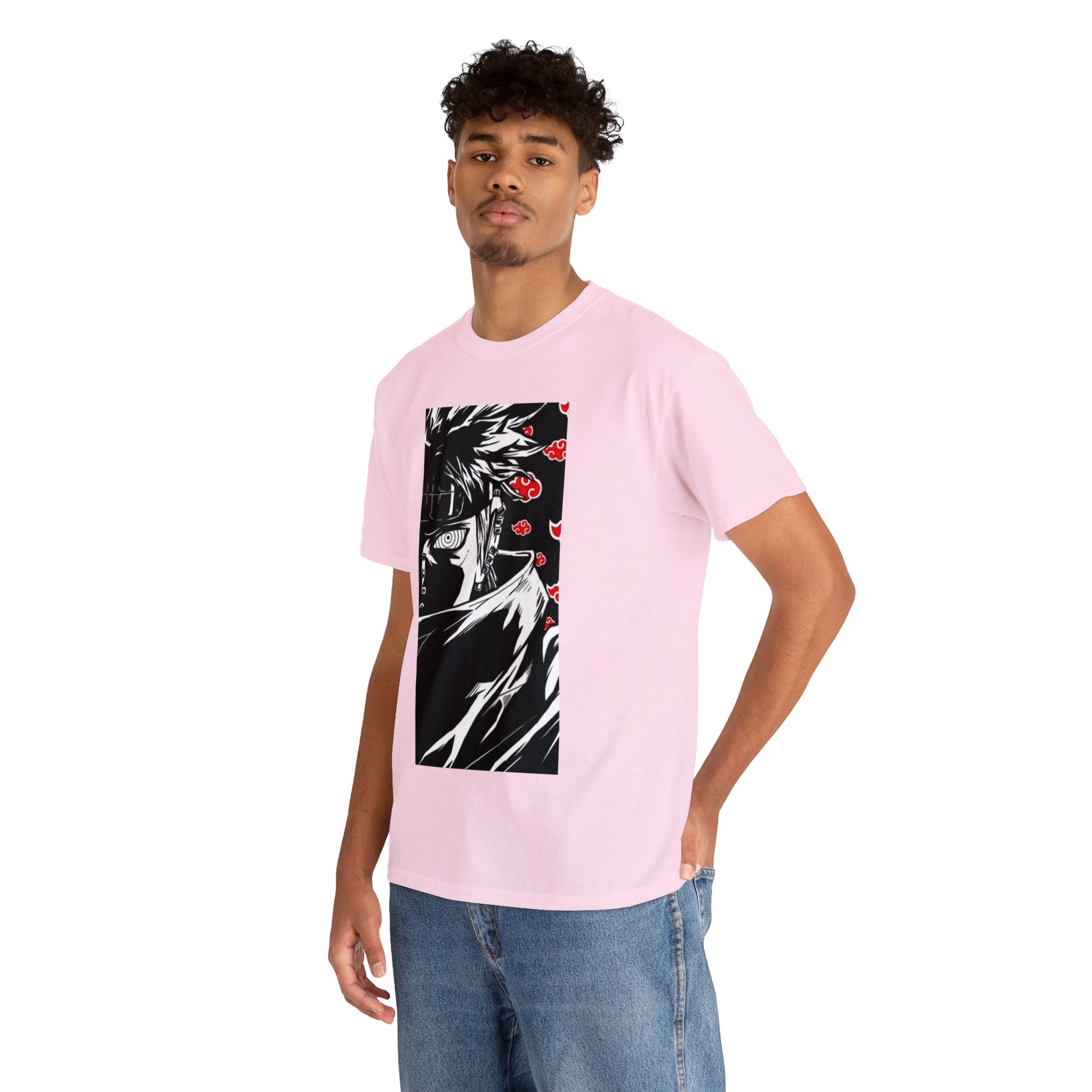 T-shirt manga NARUTO pain akatsuki rose homme