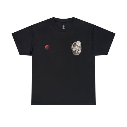 T-shirt manga naruto obito uchiwa  noir