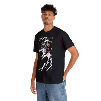 T-shirt manga NARUTO pain akatsuki noir homme