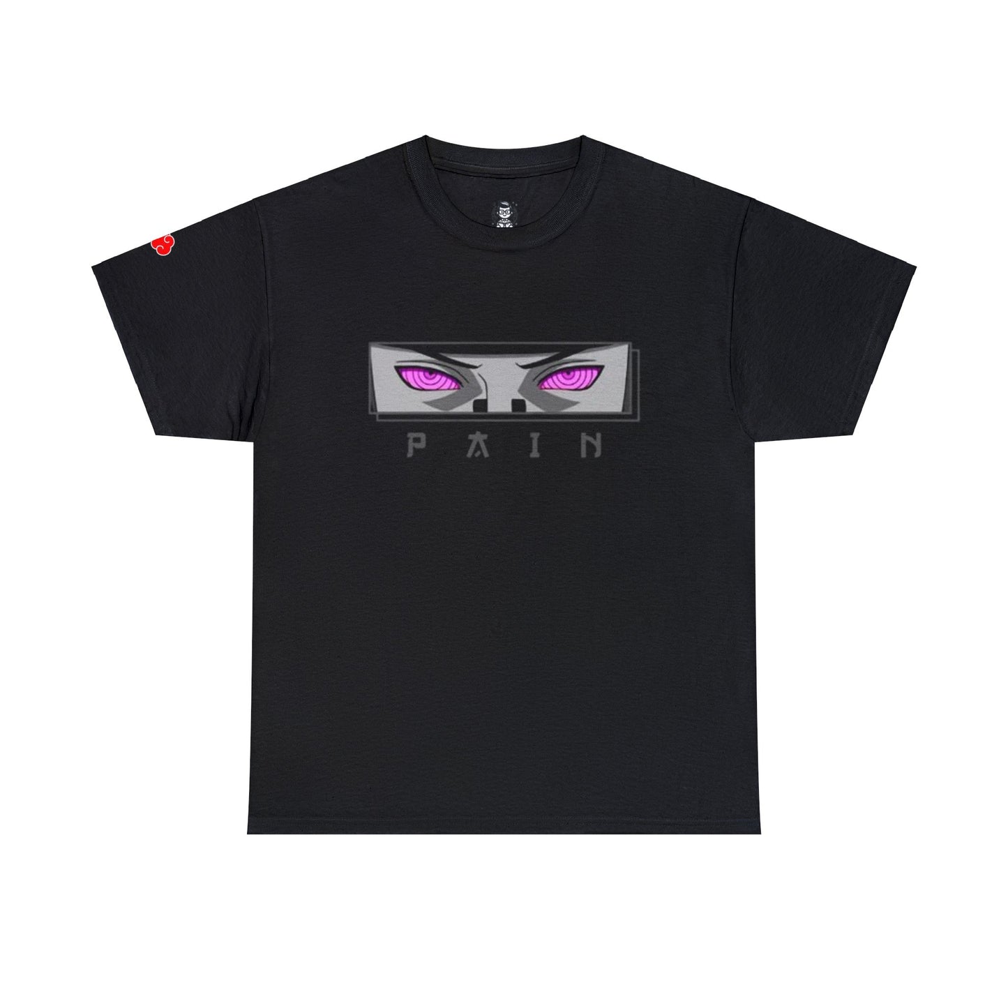 T-shirt manga naruto pain noir