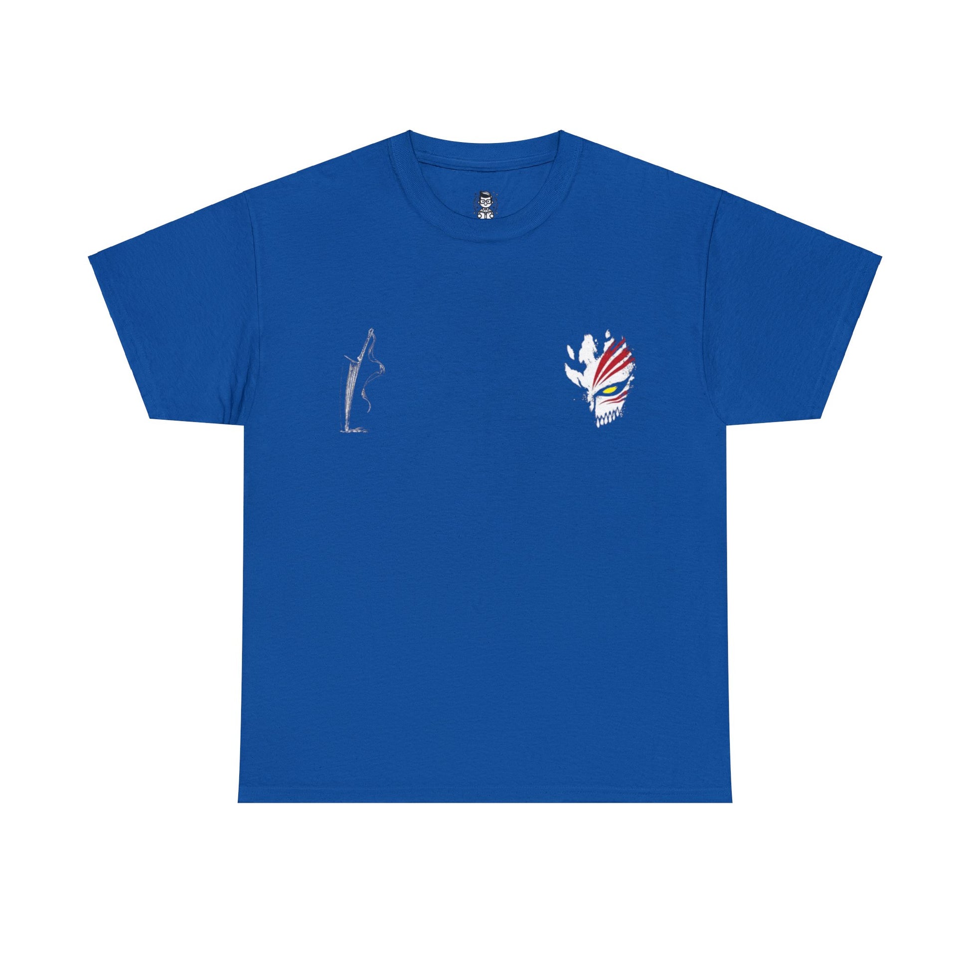 t-shirt hollow bleu