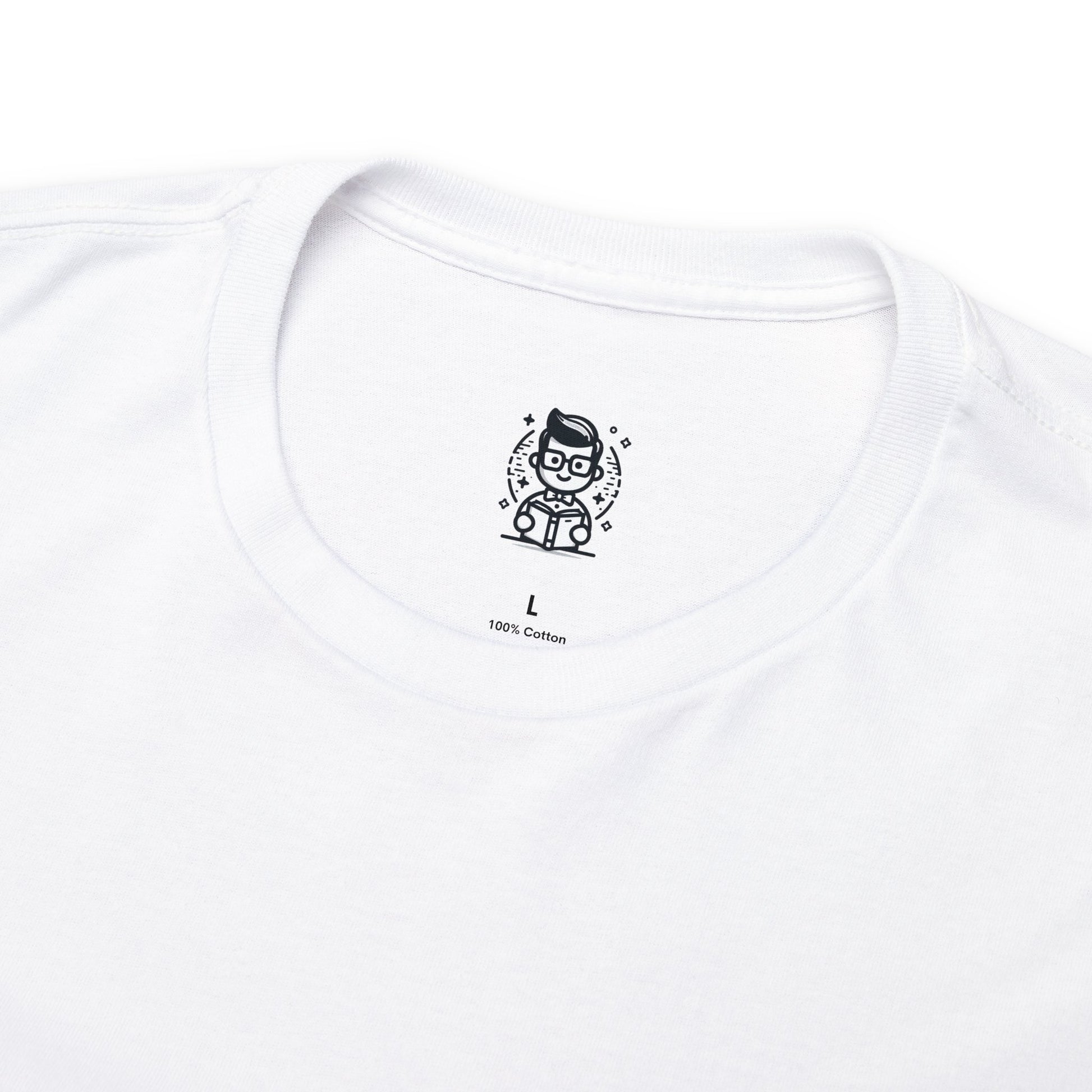 T-shirt manga HUNTER X HUNTER dessin blanc etiquette