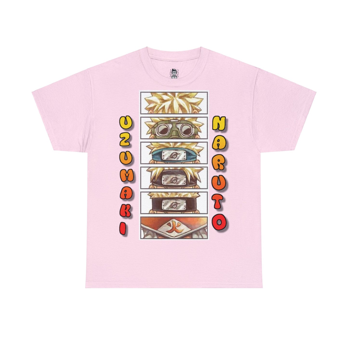 T-shirt manga NARUTO evolution rose