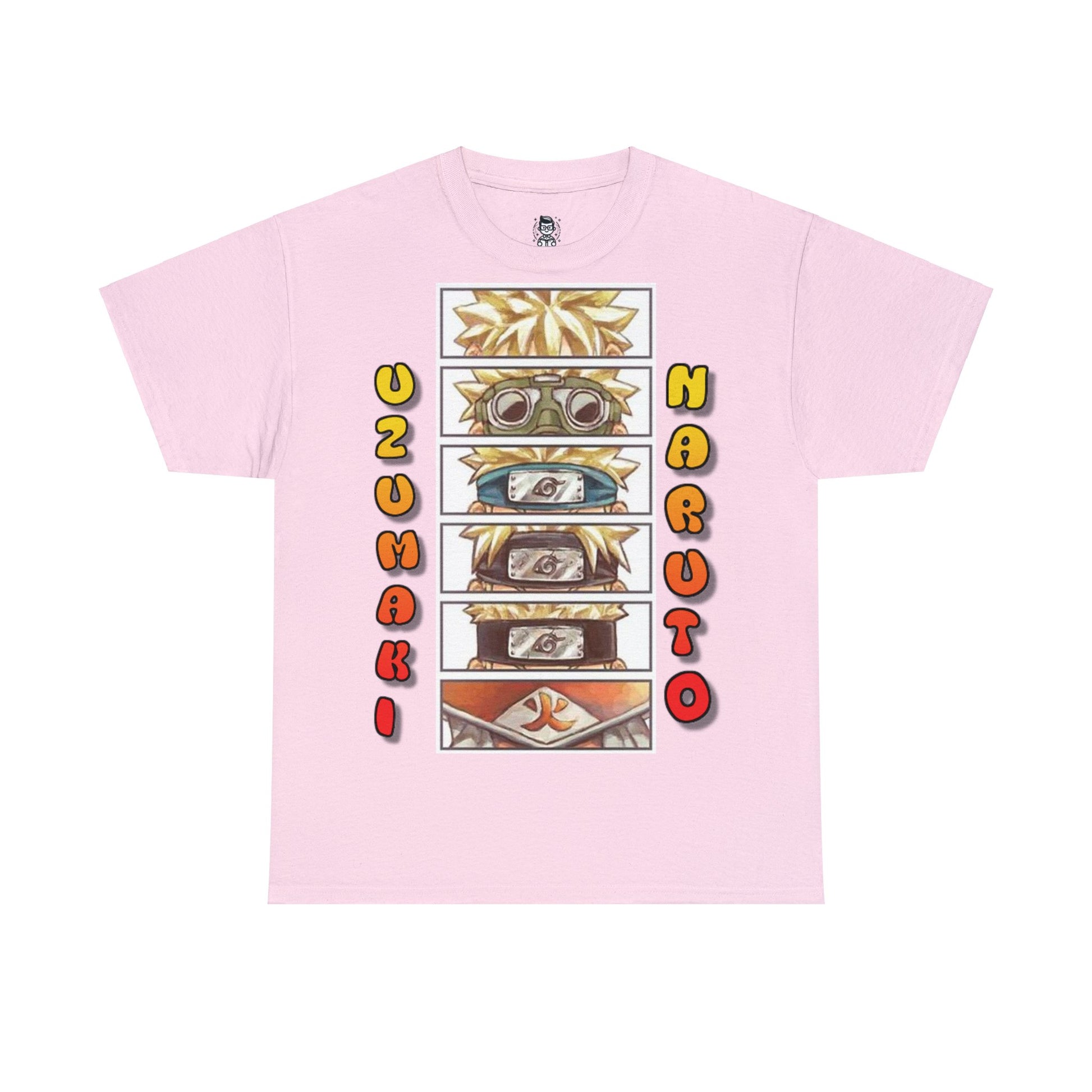 T-shirt manga NARUTO evolution rose